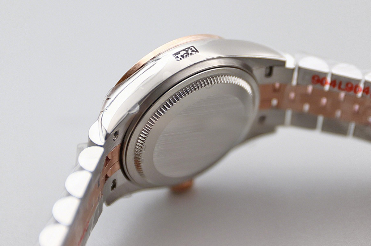 Rolex Ladies Datejust 279171 Aubergine Dial with Roman Markers in Rose Gold/Steel-fasswatch