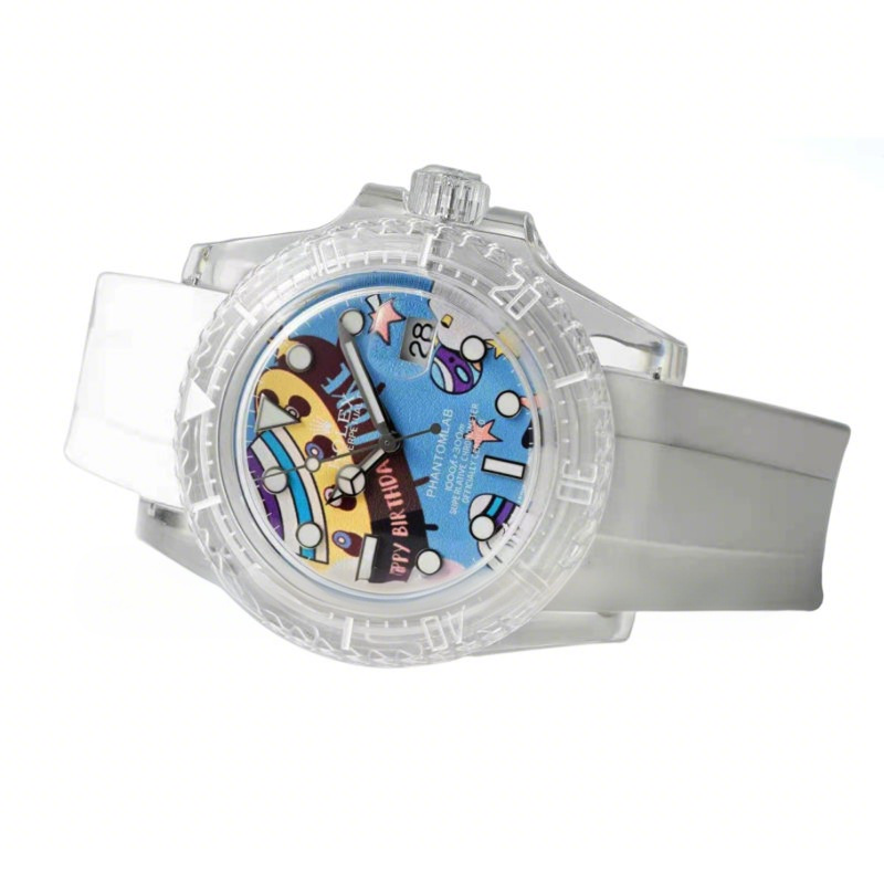 Rolex Phantomlab Submariner Happy Birthday-fasswatch