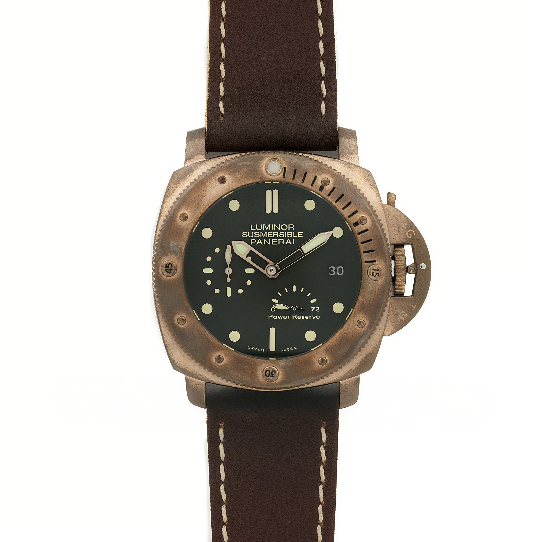 Panerai PAM507 Luminor Submersible 1950 3 Days Power Reserve Automatic Bronzo-fasswatch