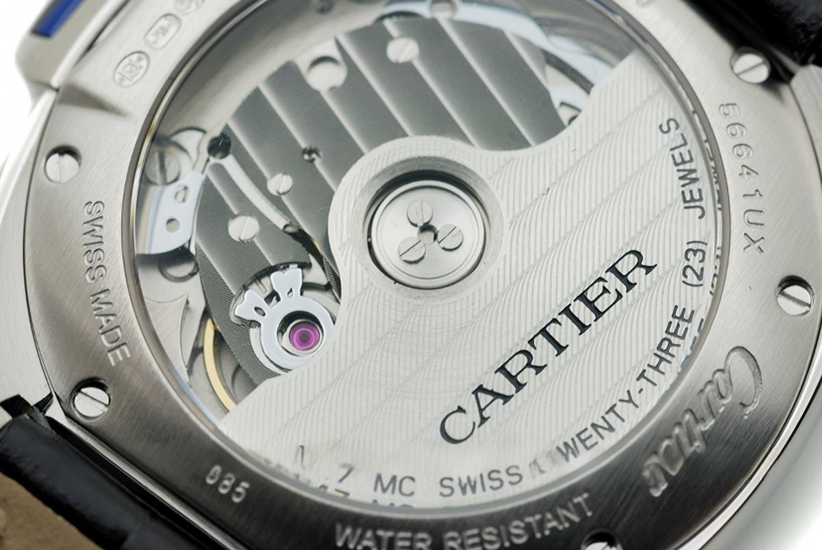 Cle de Cartier in Steel 35mm-fasswatch