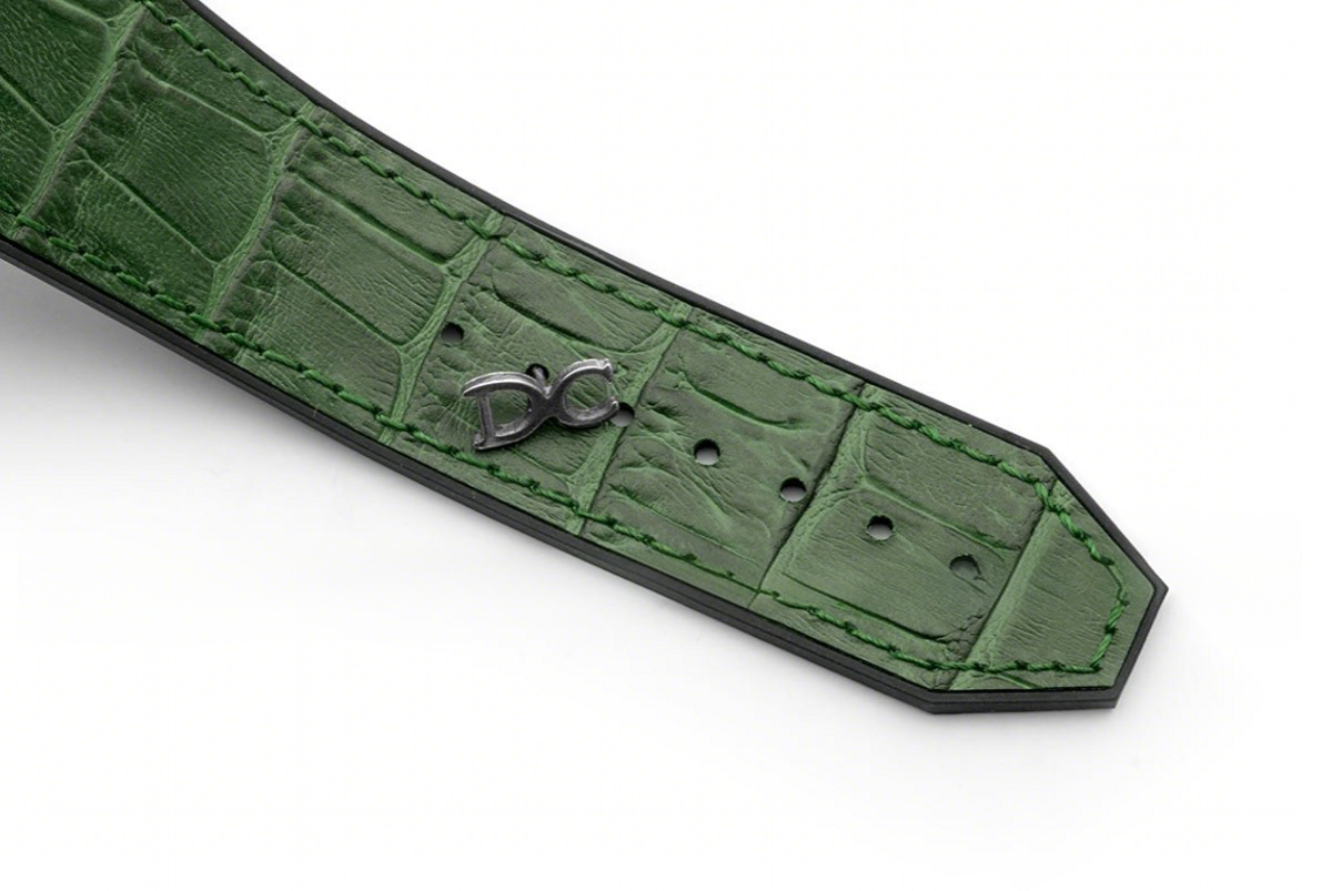 Hublot Classic Fusion Chronograph Green Dial in Rose Gold-fasswatch