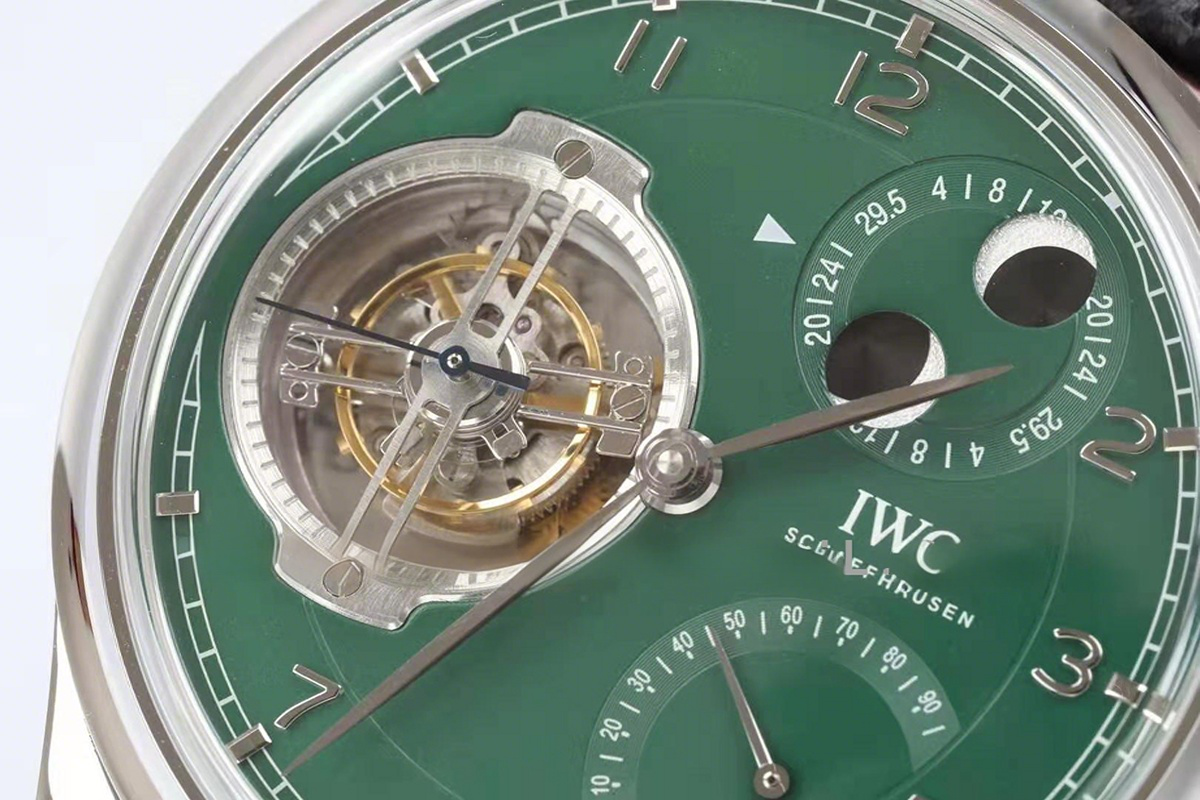 IWC Portugieser Constant-Force Tourbillon Edition ‘150 Years’ IW5902 Green Dial-fasswatch