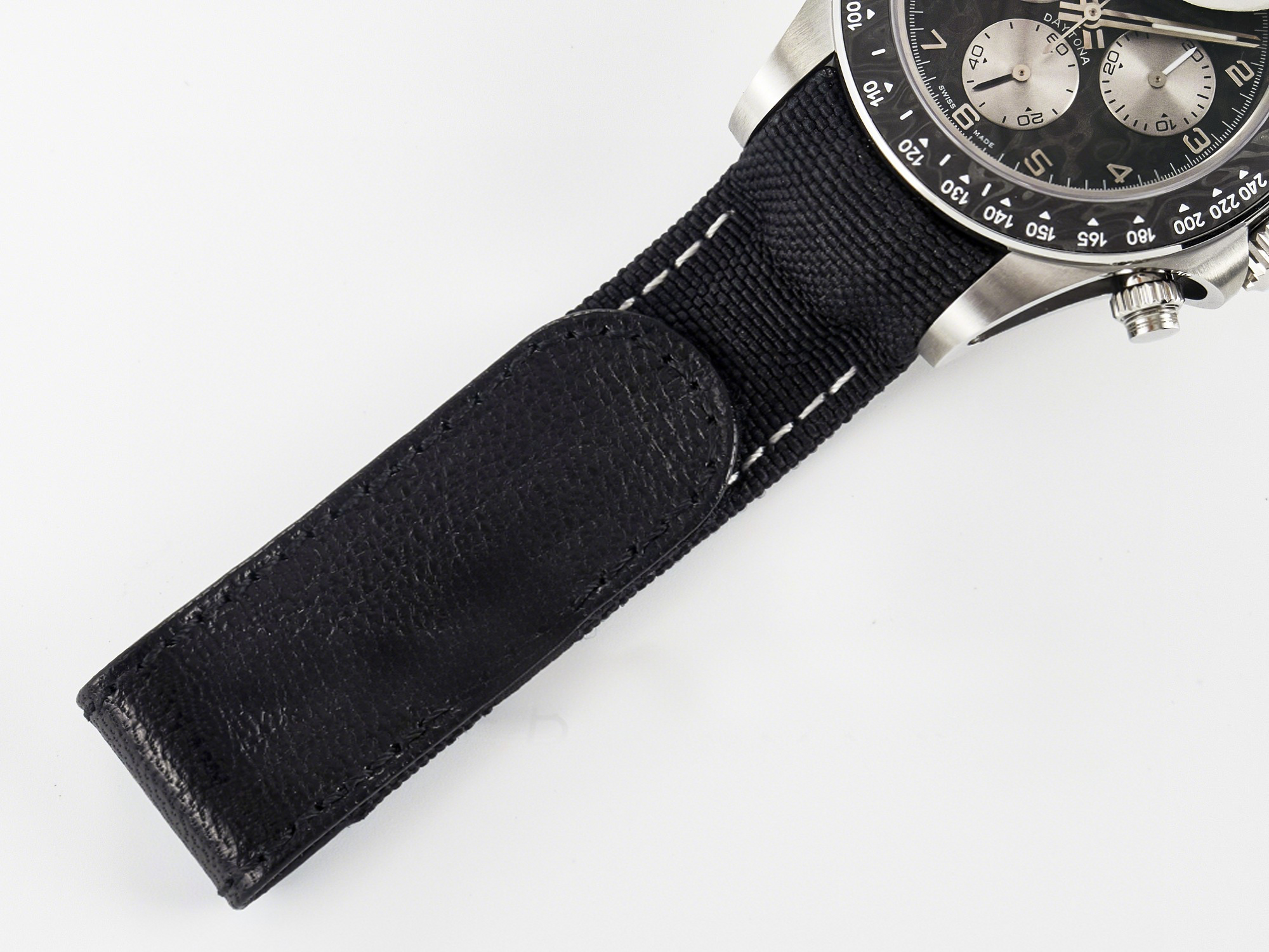 Rolex Daytona EXCEPTIONAL-1 DIWF Best Edition Gray Dial on Black Nylon Strap SH4130-fasswatch