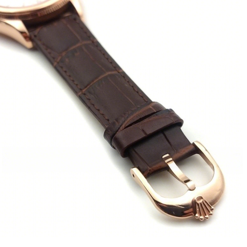 Rolex Cellini Time in Everest Gold 50505 (White Dial)-fasswatch