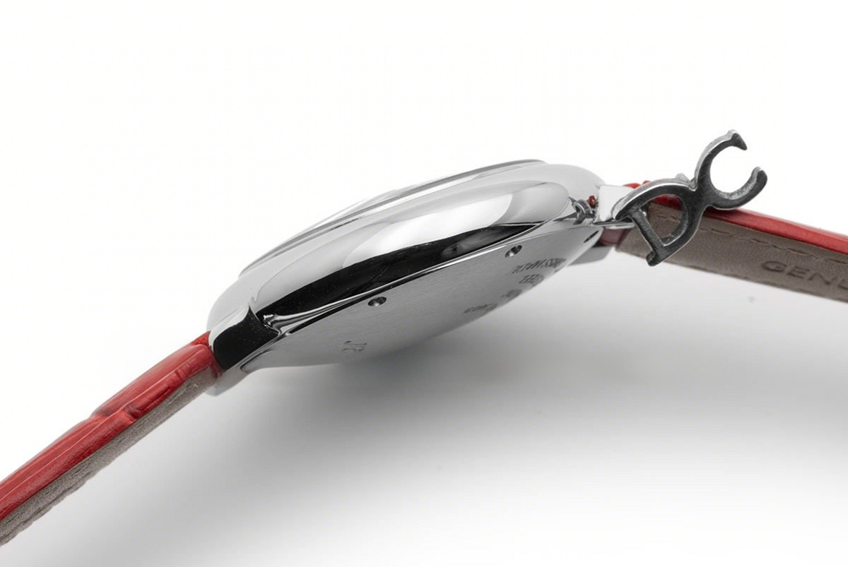 Cartier Ballon Bleu de Cartier 33mm Quartz Red Dial in Red Leather Strap-fasswatch