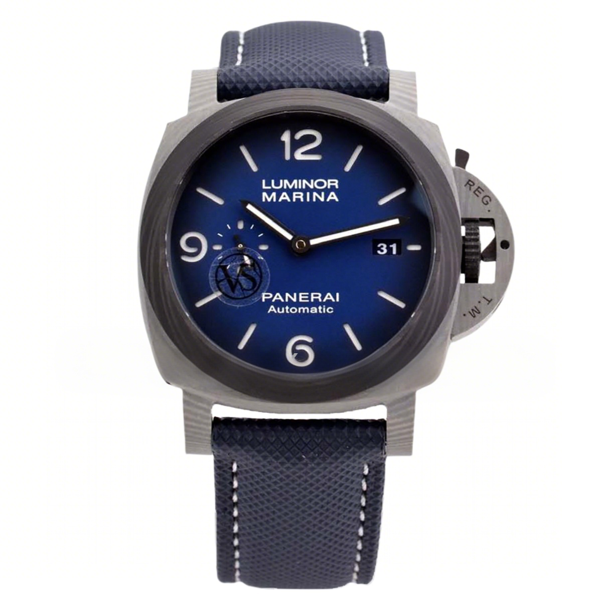 Panerai PAM1663 Lumminor Marina Fibratech™ Vulcano Blu 44mm-fasswatch