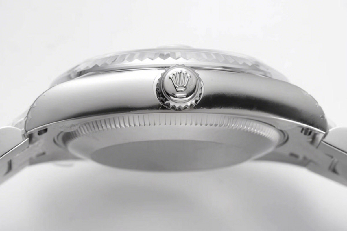 Rolex Datejust 31 Silver Dial Stick Markers in Steel on President Bracelet-fasswatch