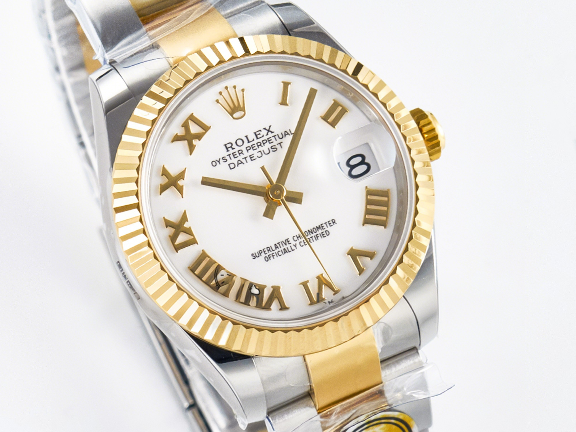 Rolex DateJust 31 278273 ARF 1:1 Best Edition 904L Steel White Roman Dial on SS/YG Oyster Bracelet ETA 2688-fasswatch