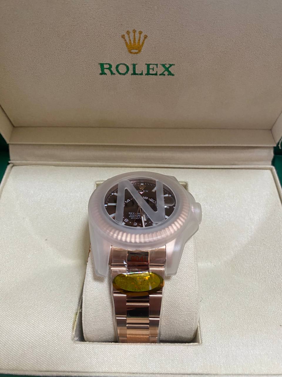 Superclone Rolex Sky-Dweller 42mm Chocolate Dial 326935-fasswatch