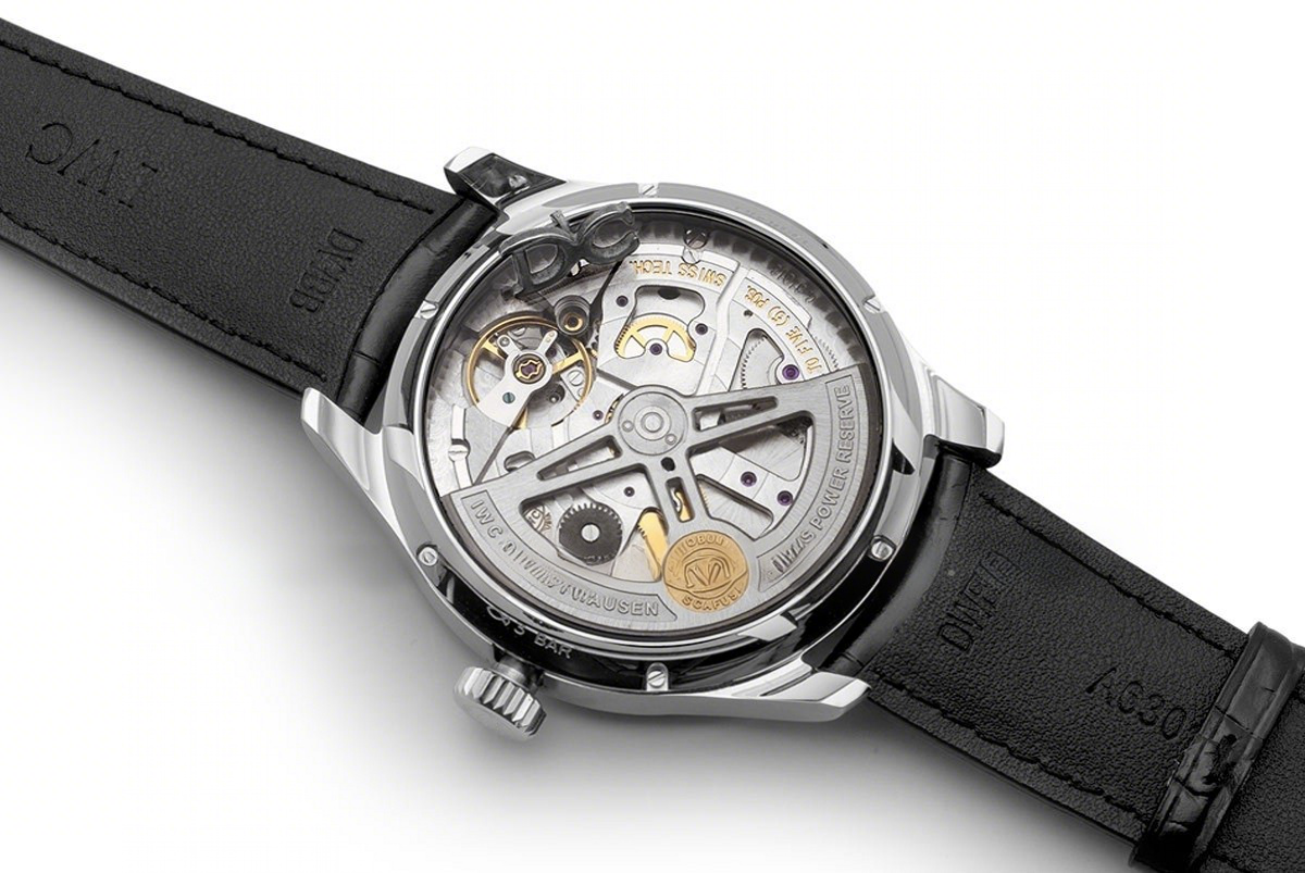 IWC Portugieser Annual Calender IW503510 Green Dial in Steel-fasswatch