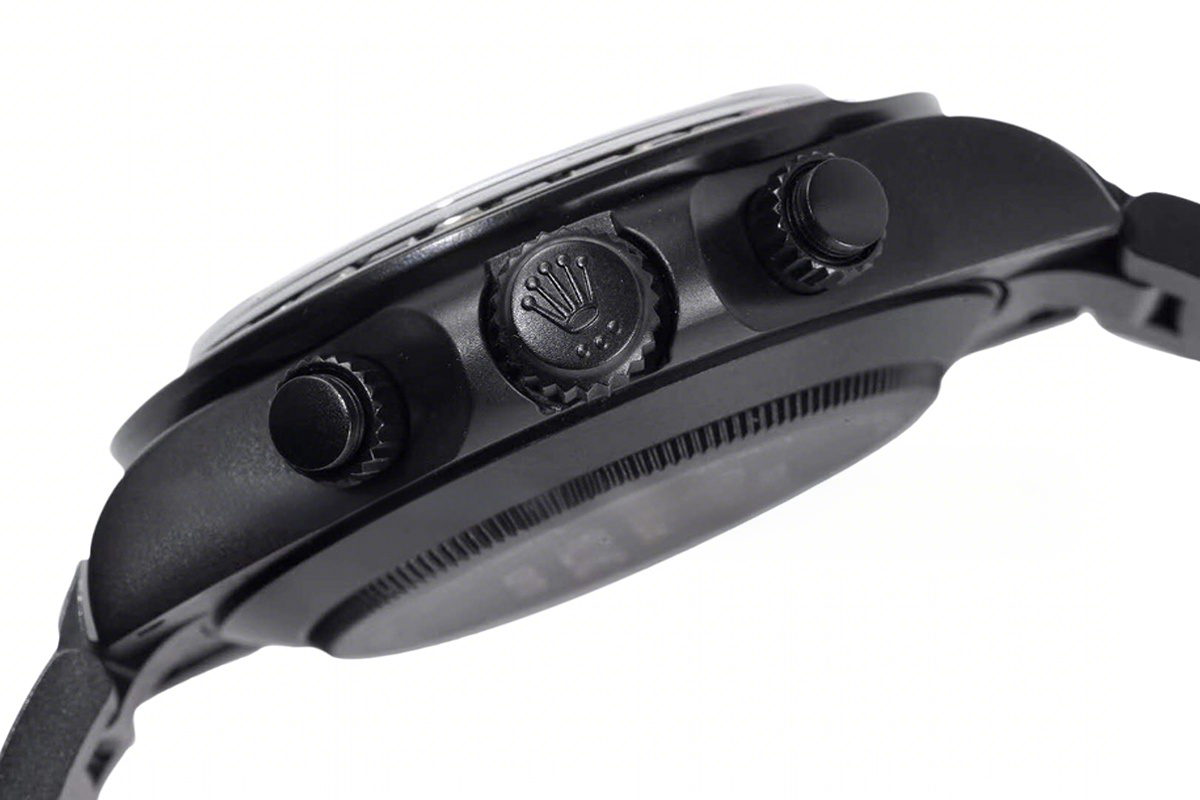 Rolex Daytona Blaken Rainbow-fasswatch