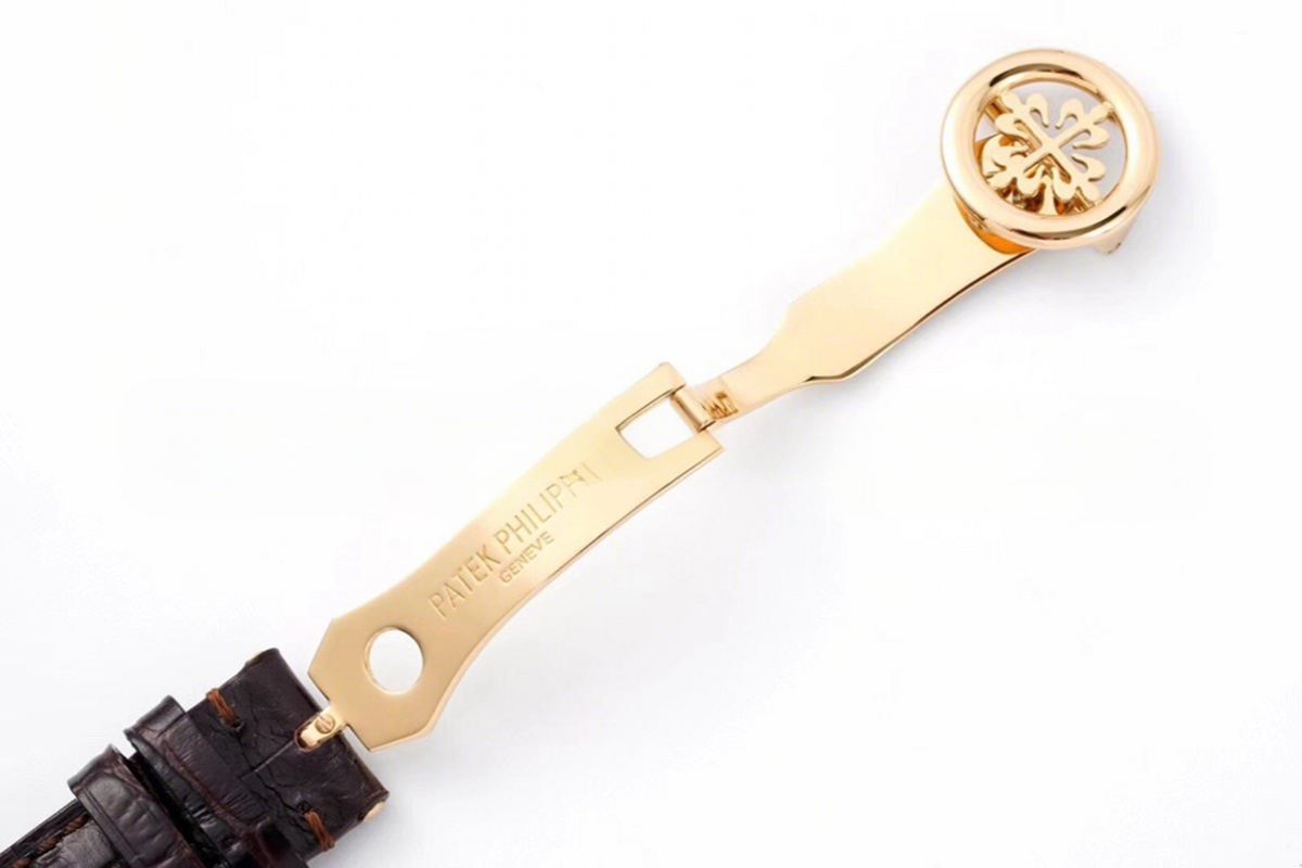 Patek Philippe Calatrava 5153 White Dial in Yellow Gold-fasswatch