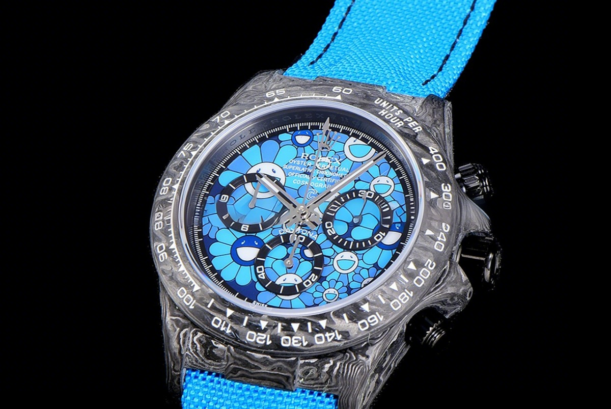 Rolex Daytona DIW Custom Flower Dial-fasswatch