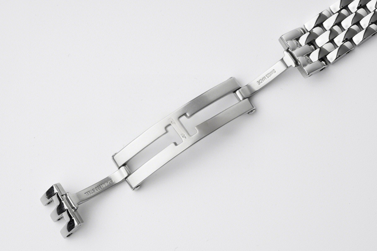 Cartier Panthère De Cartier 22mm White Dial in Steel-fasswatch