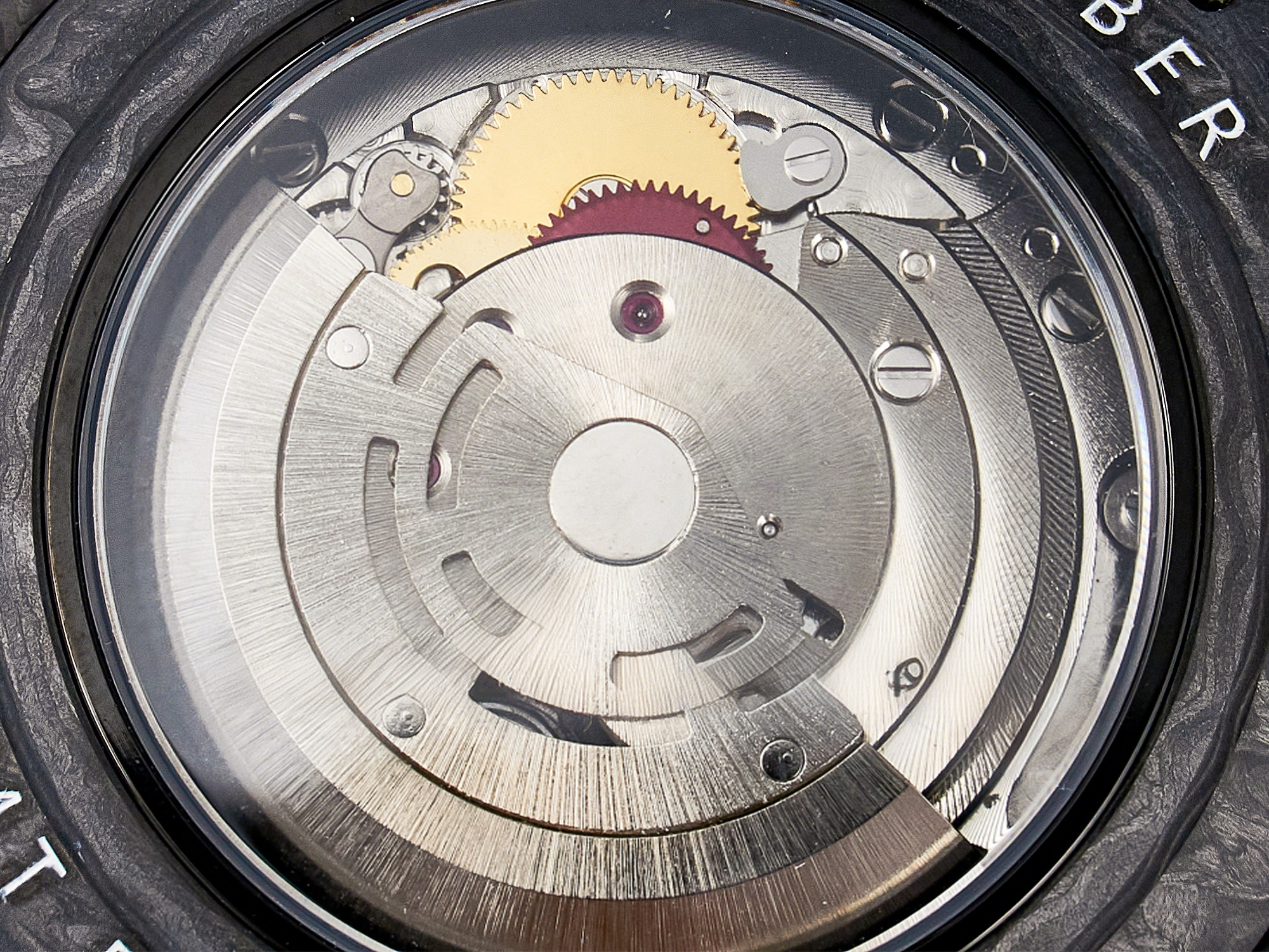 Rolex GMT Carbon DIWF Best Edition Green Arabic Dial on Green Nylon Strap SA3186 CHS-fasswatch