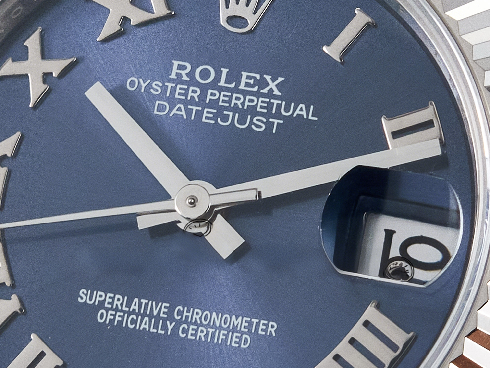 Rolex DateJust 31 278274 ARF 1:1 Best Edition 904L Steel Blue Roman Dial on SS Oyster Bracelet ETA 2688-fasswatch