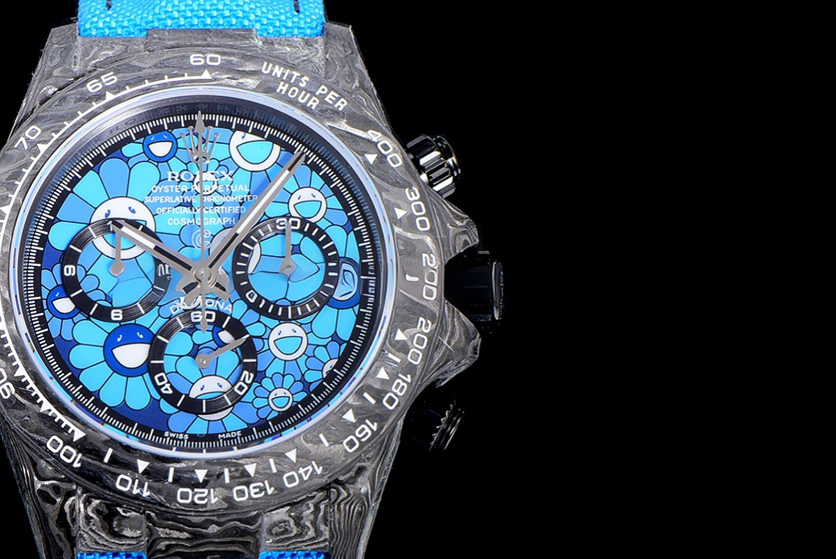 Rolex Daytona DIW Custom Flower Dial-fasswatch