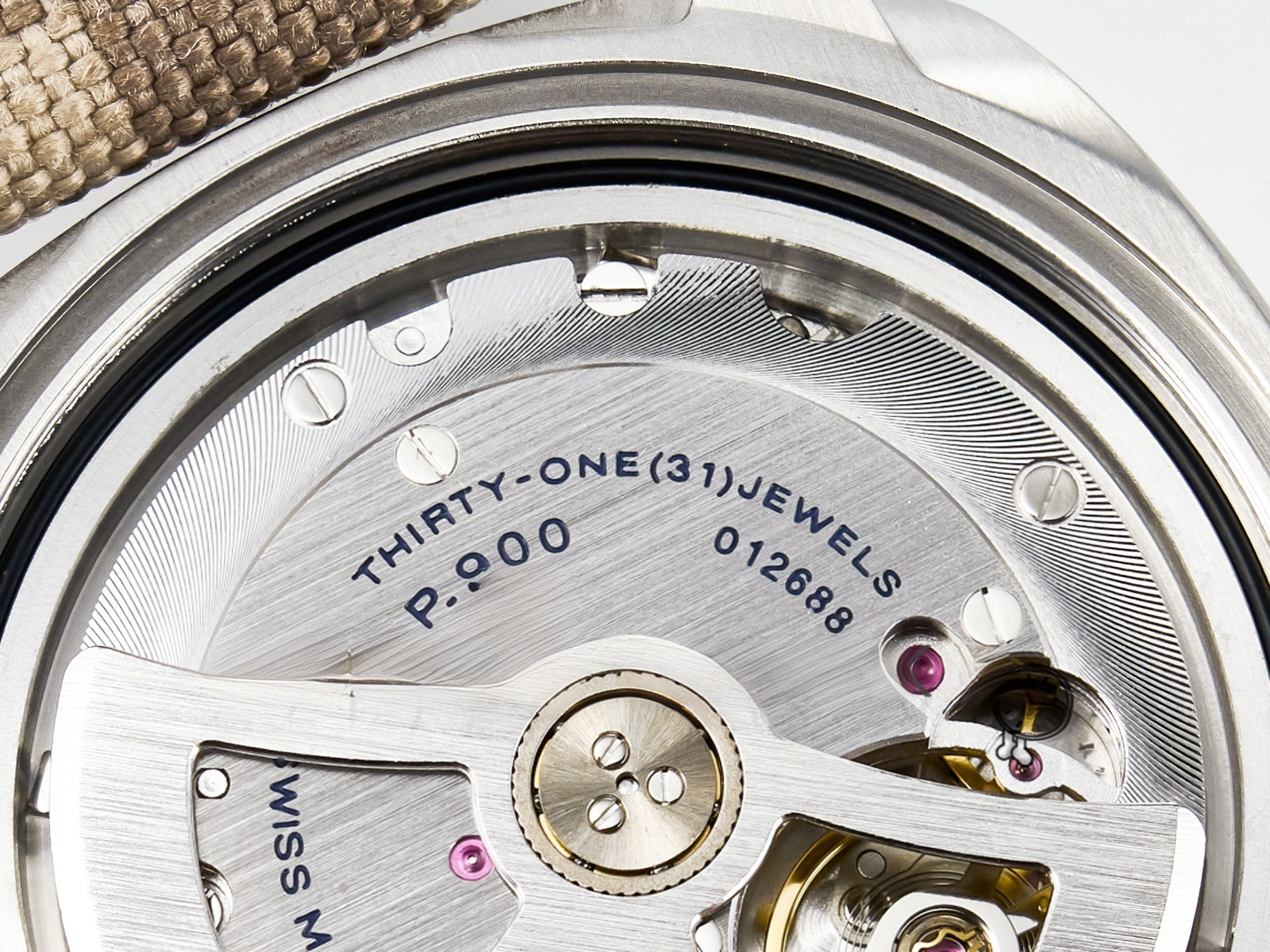 Panerai PAM1518 Submersible 44mm VSF 1:1 Best Edition Gray Ombre Dial on Camouflage Strap P900-fasswatch