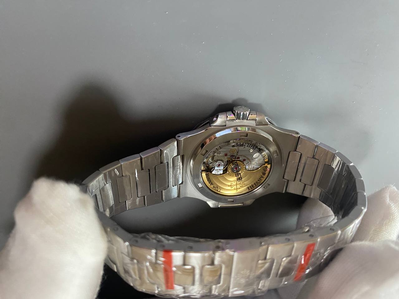 Patek Philippe Nautilus Tiffany Replica 5711 blue-fasswatch