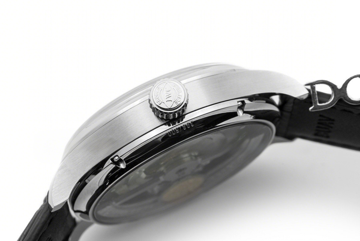 IWC Portuguese Tourbillon Hand Wound IW5463 Blue Dial in White Gold-fasswatch