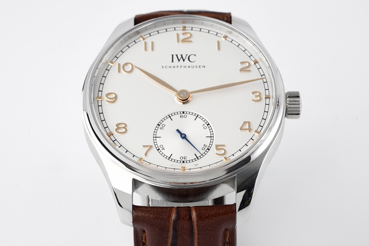 IWC Portugieser Automatic 40 IW358303 White Dial in Steel-fasswatch