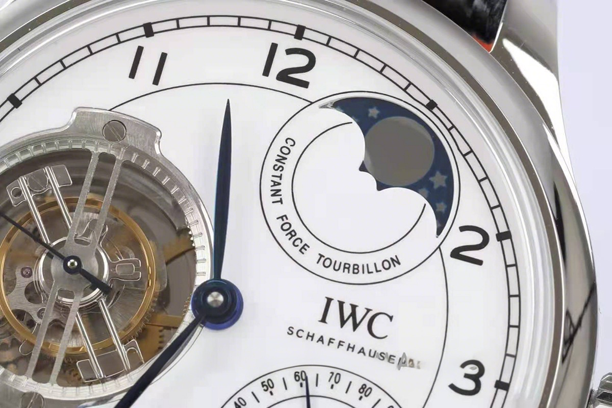 IWC Portugieser Constant-Force Tourbillon Edition ‘150 Years’ IW590202 White Dial-fasswatch
