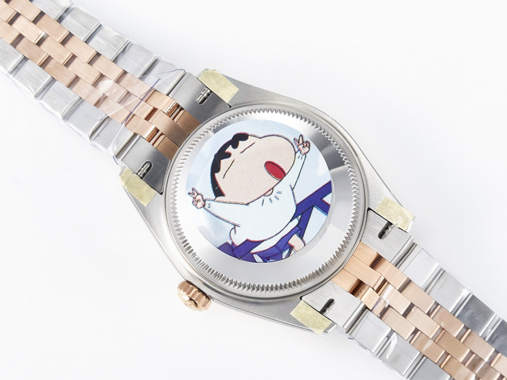 Rolex DateJust 31 278271 ARF 1:1 Best Edition 904L Steel Brown Roman Diamonds Dial on SS/RG Jubilee Bracelet ETA 2688-fasswatch