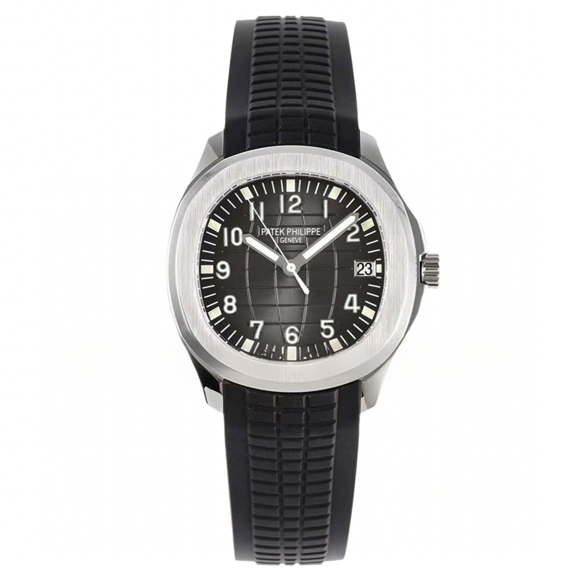 Patek Philippe Aquanaut 5167A-001 Black Dial in Steel-fasswatch