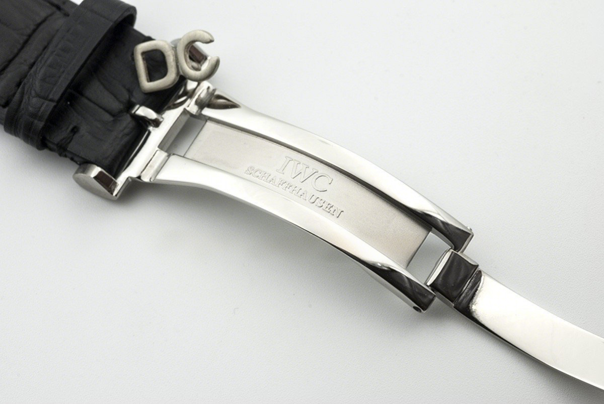 IWC Portuguese Tourbillon Mystère Rétrograde IW504401 in White Gold-fasswatch