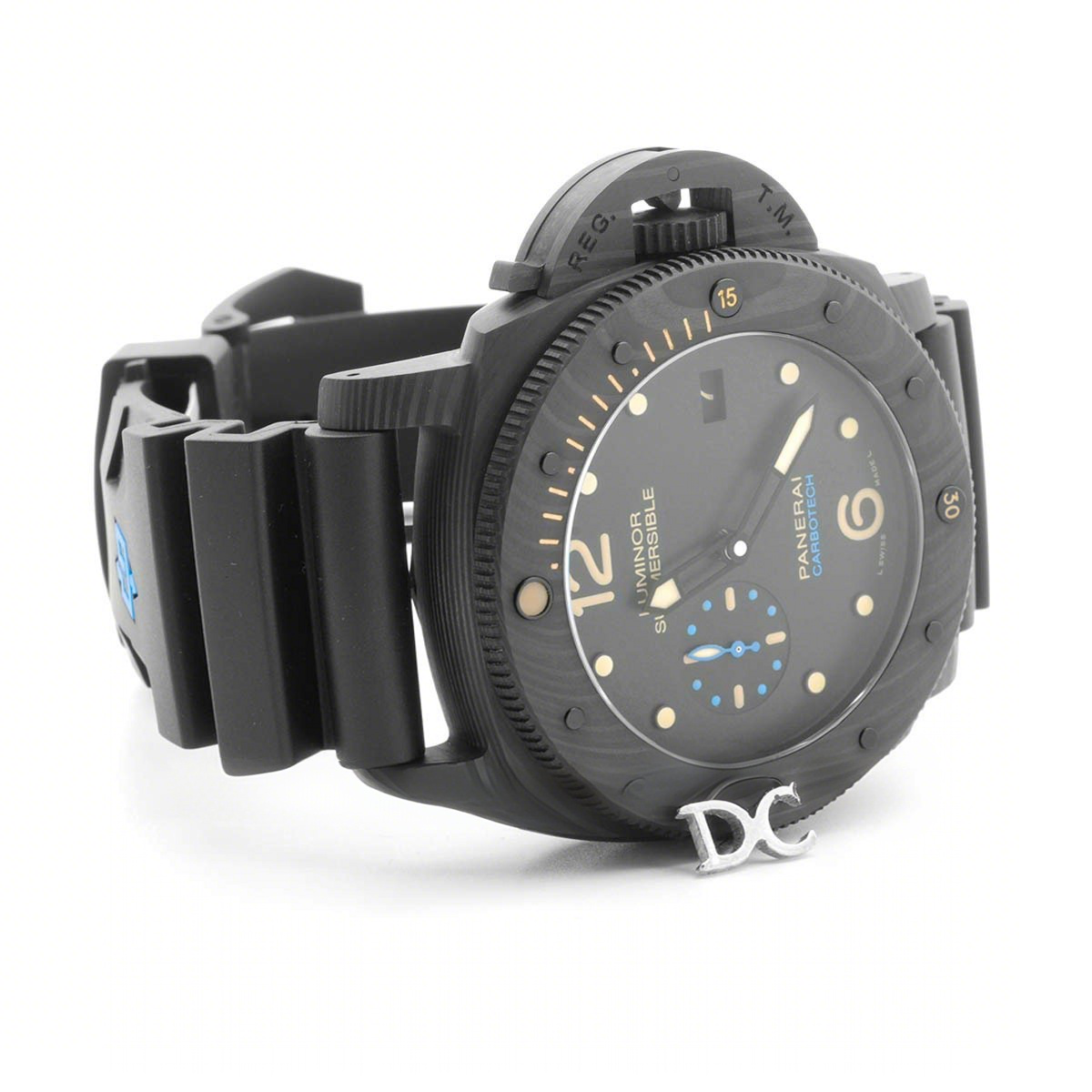 Panerai PAM616 Luminor Submersible Carbotech-fasswatch