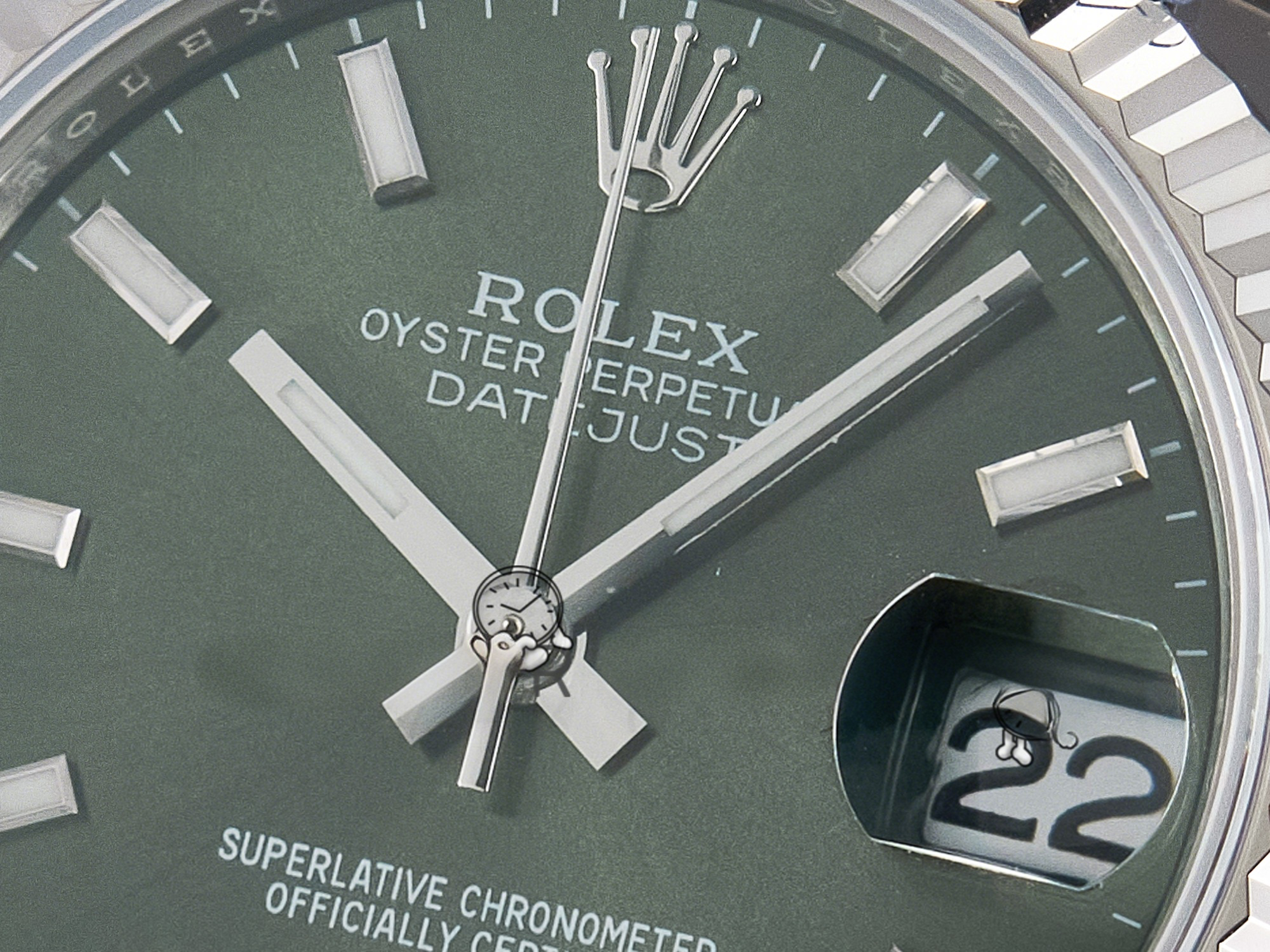Rolex DateJust 31 278274 ARF 1:1 Best Edition 904L Steel Green Dial Stick Marker on SS Jubilee Bracelet ETA 2688-fasswatch