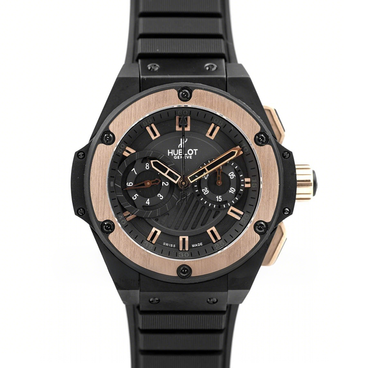 Hublot Big Bang King Power Foudroyante Black/Rose Gold-fasswatch