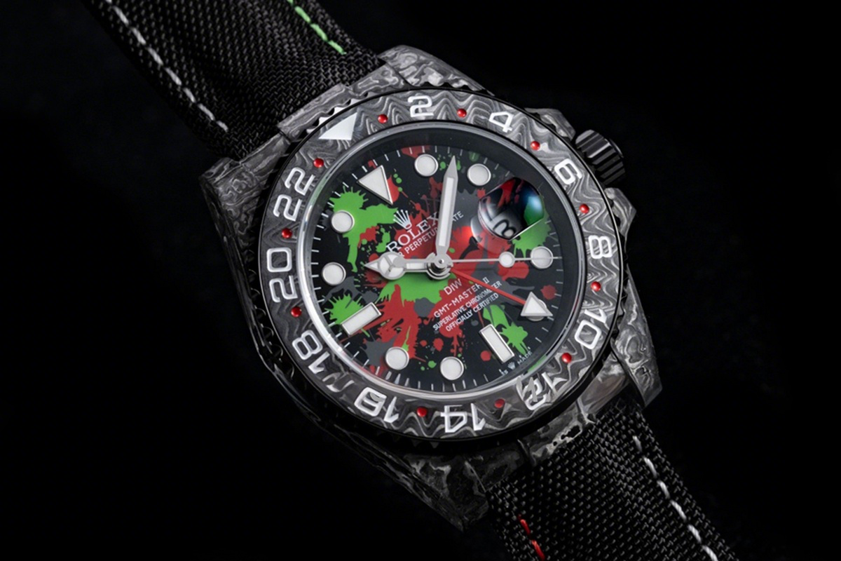 Rolex DIW GMT Motley Carbon-fasswatch