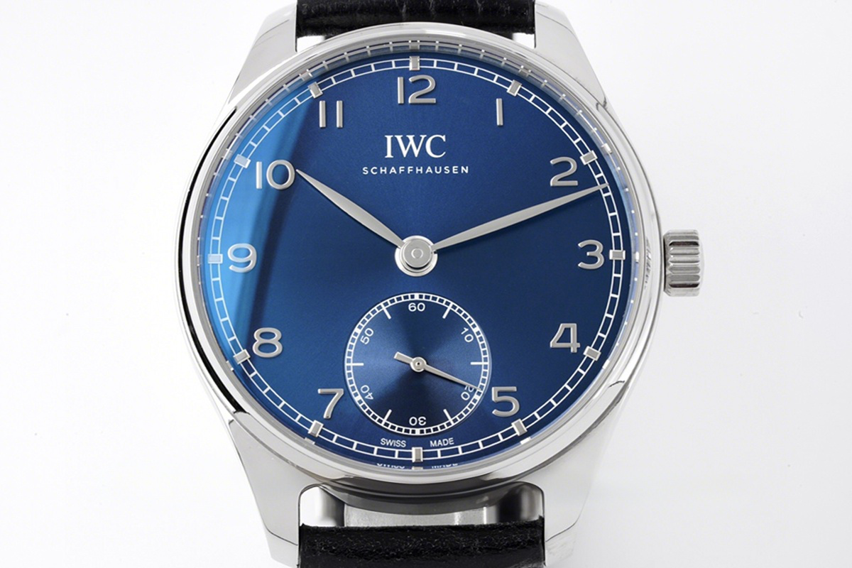 IWC Portugieser Automatic 40 IW358305 Blue Dial in Steel-fasswatch