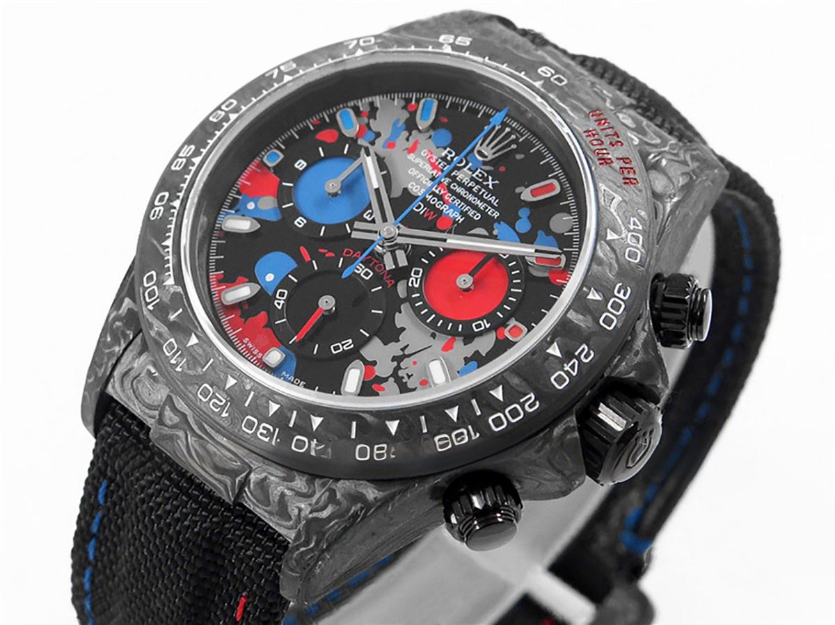 Rolex Daytona DIW Motley 3S Series Carbon-fasswatch
