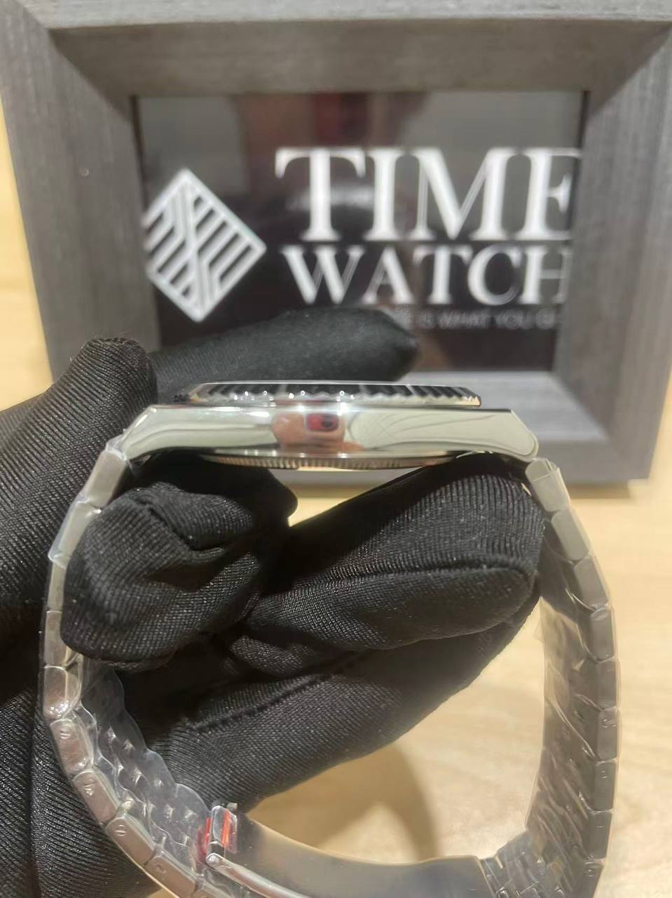 (New in 2025) Rolex M127334-0001 Land-Dweller white/blue/light blue/light white/white rose-fasswatch