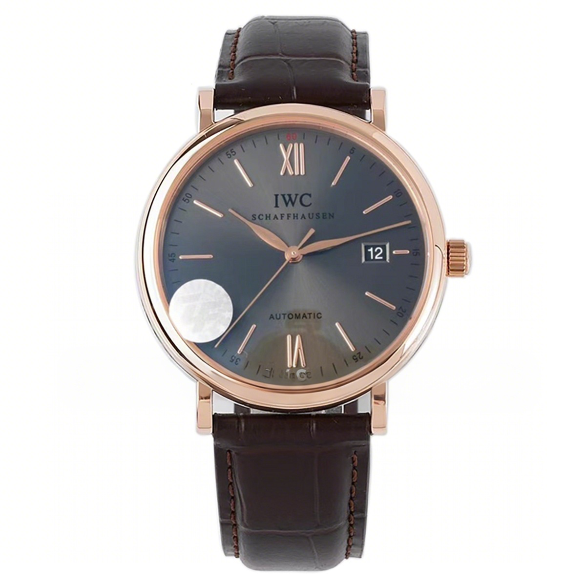 IWC Portofino Automatic IW356511 Grey Dial in Rose Gold-fasswatch