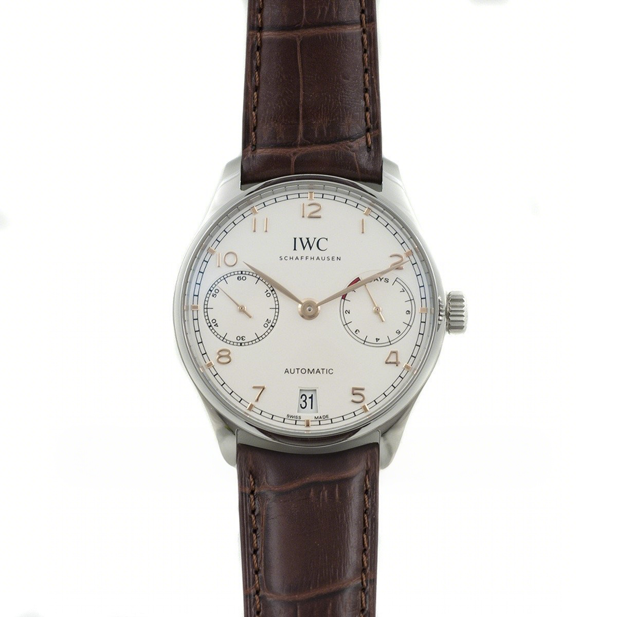 IWC Portuguese Automatic 7 Day IW500704 Steel-fasswatch