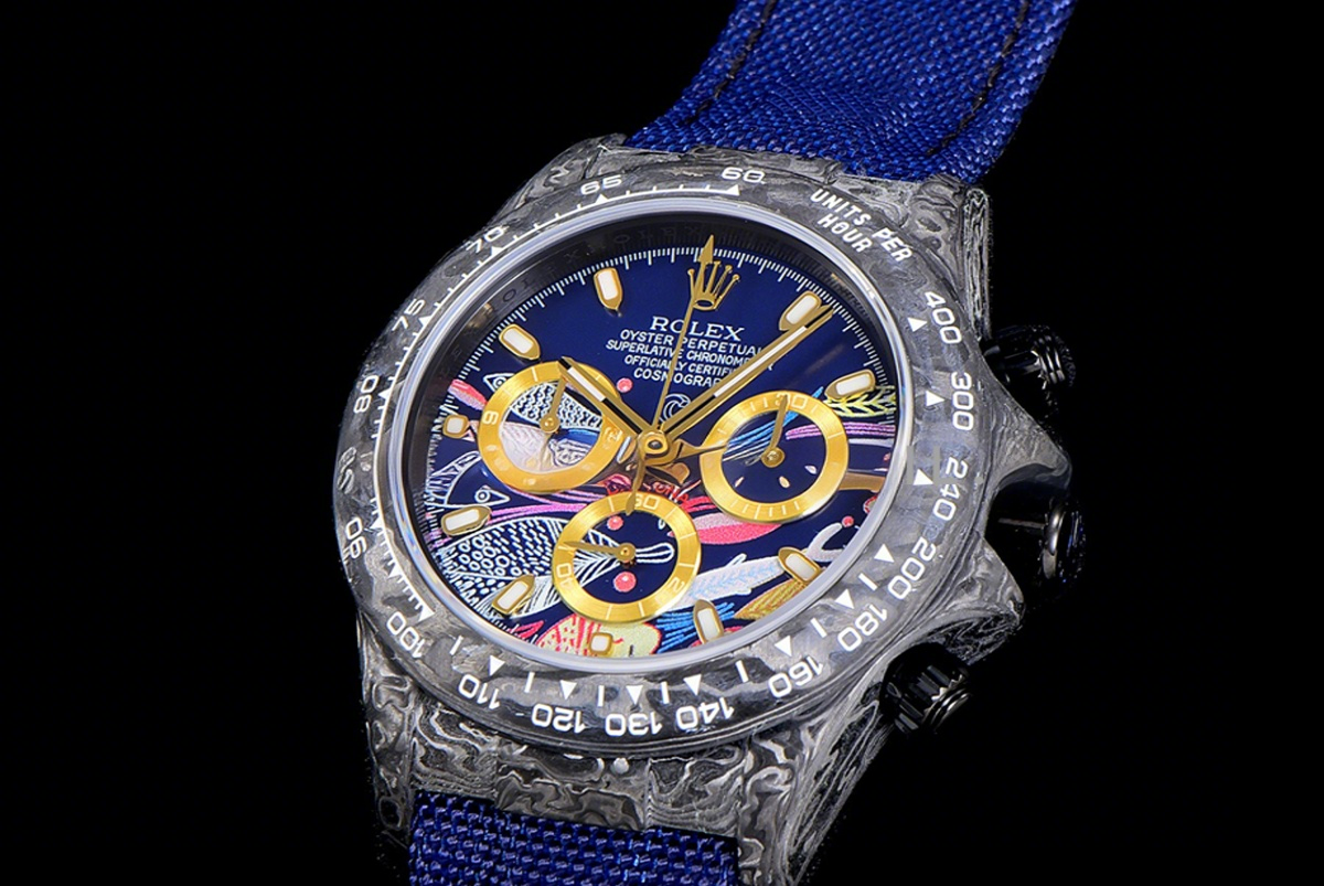 Rolex Daytona DIW Custom Fish Dial-fasswatch
