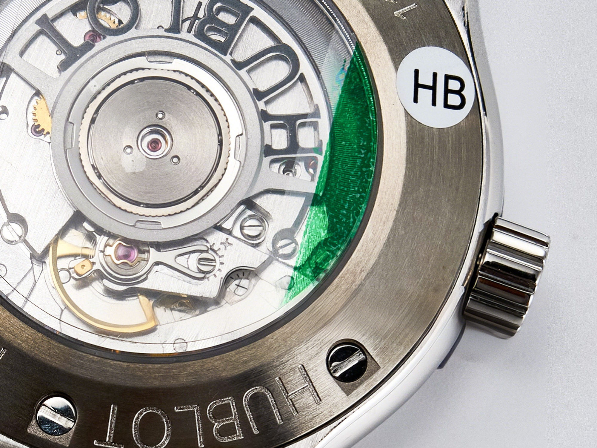 Hublot Classic Fusion Bang 42mm HBF 1:1 Best Edition Blue Dial Diamonds Bezel on Blue Rubber Strap A2892-fasswatch