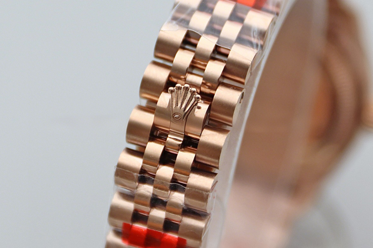 Rolex Ladies Datejust 279171 Aubergine Dial with Roman Markers in Rose Gold-fasswatch