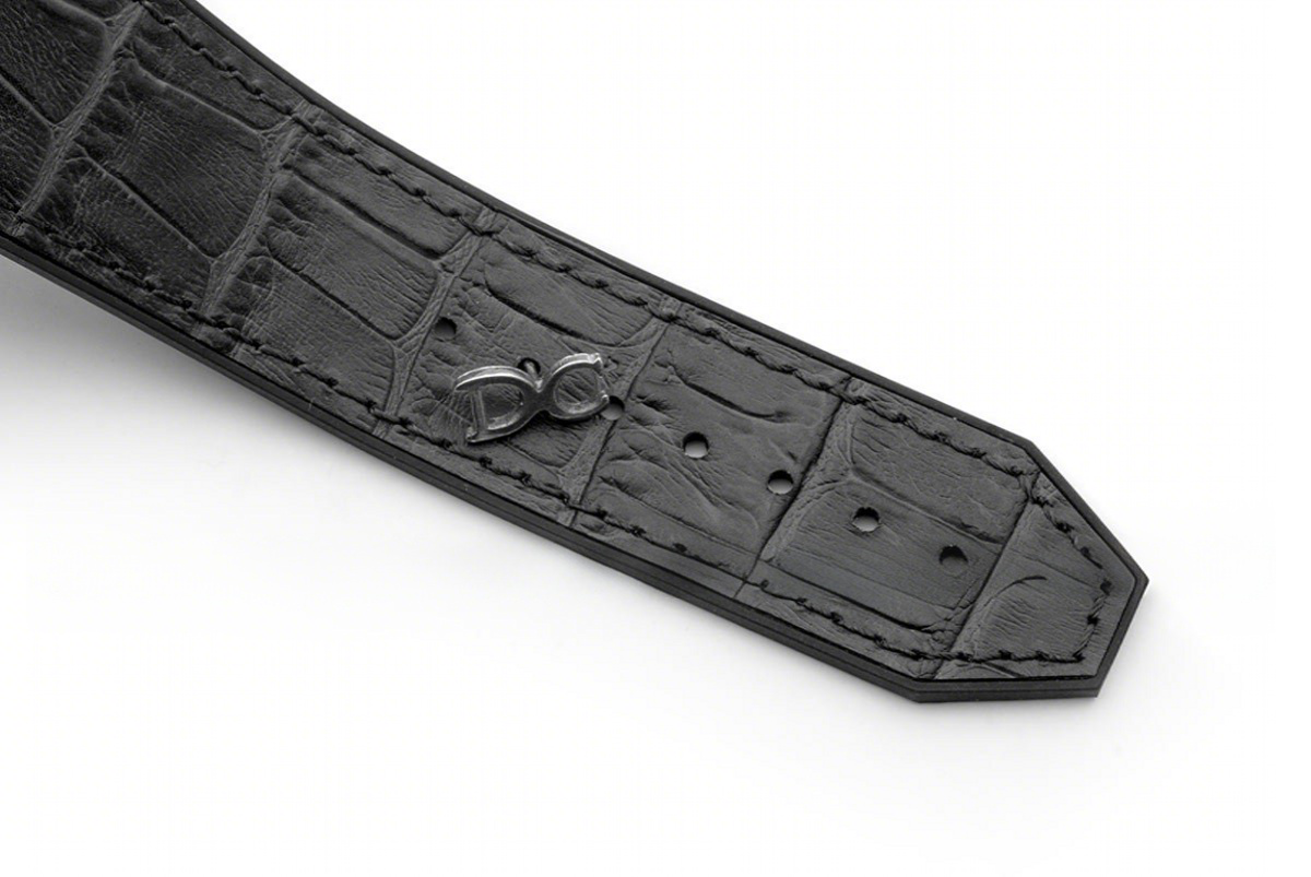 Hublot Classic Fusion Chronograph Black Dial with Rose Gold Bezel in PVD-fasswatch