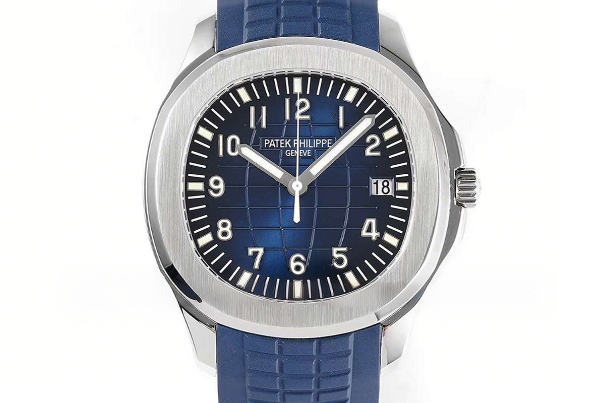 Patek Philippe Aquanaut White Gold Replica 5168G-001-fasswatch