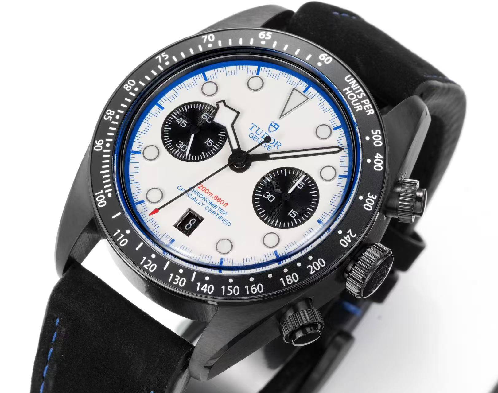 Tudor Black Bay Chrono Carbon 25 Limited Edition 42mm Mens Watch MPN: M79377KN-0001-fasswatch