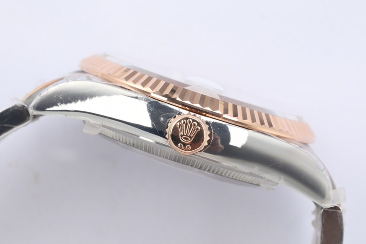 Rolex Datejust 36 126231 Silver Dial in Steel/Everose Gold-fasswatch