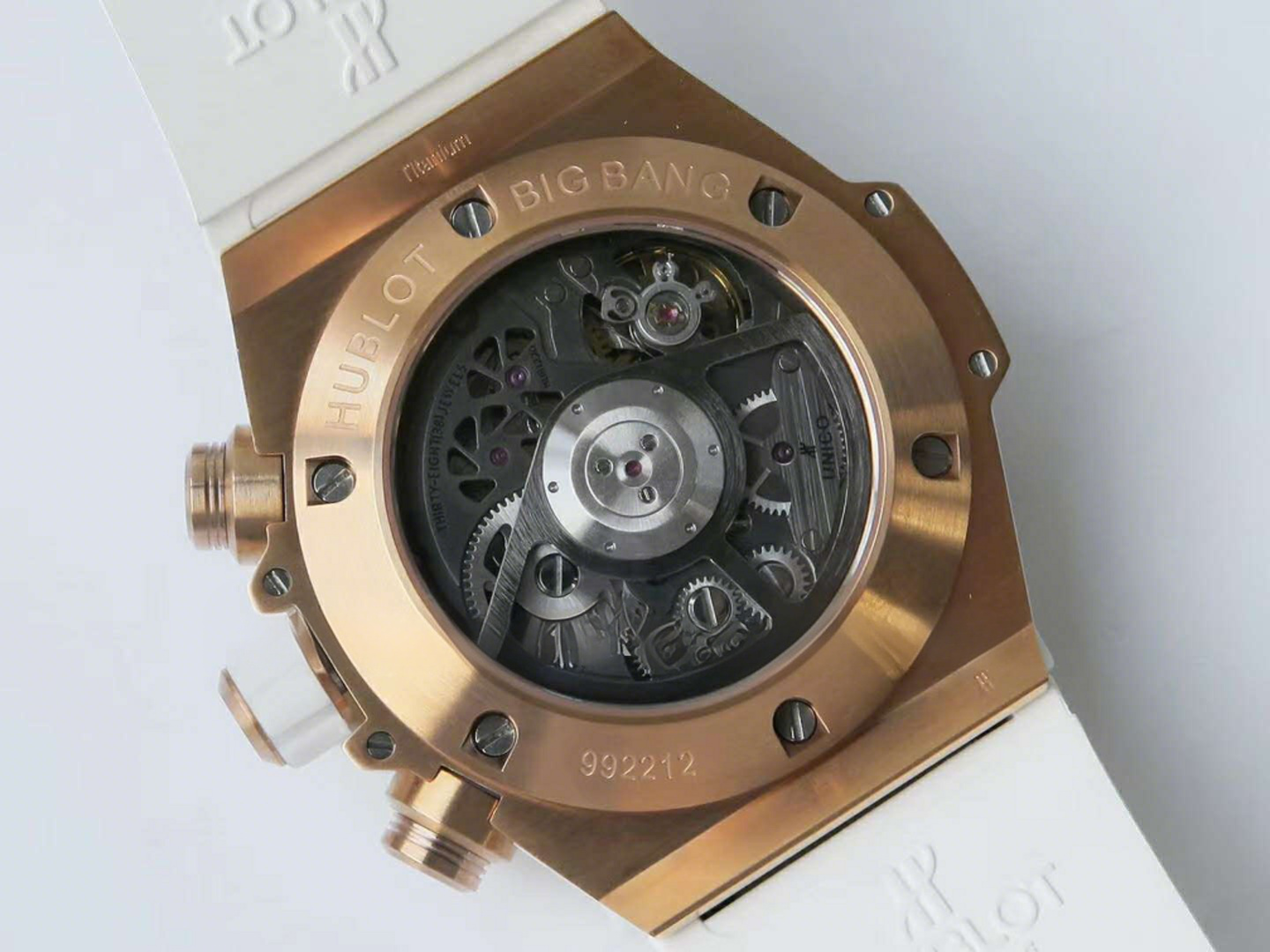 Hublot Big Bang Unico Gold White with Diamond-fasswatch