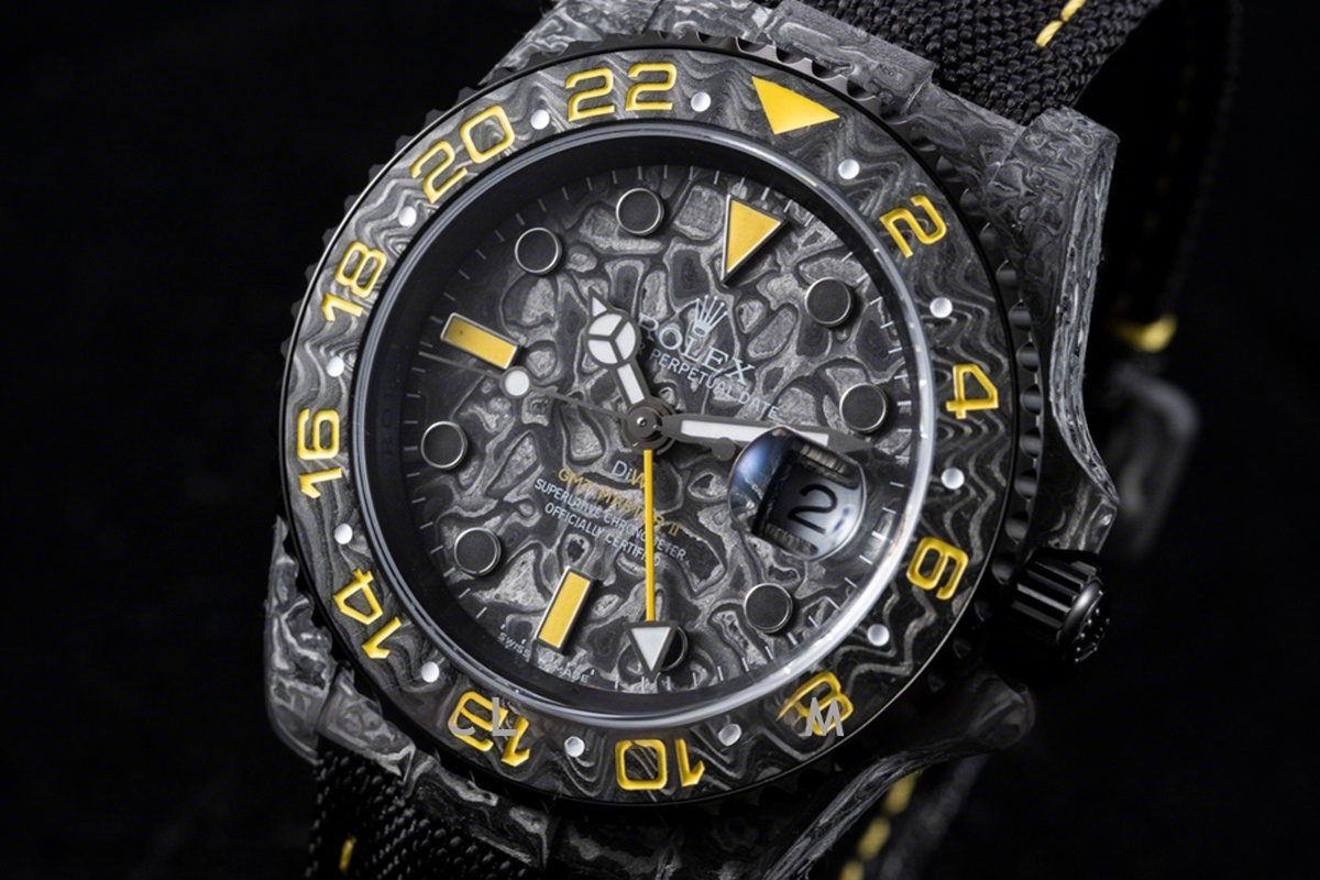 Rolex DIW GMT Spyder Carbon-fasswatch