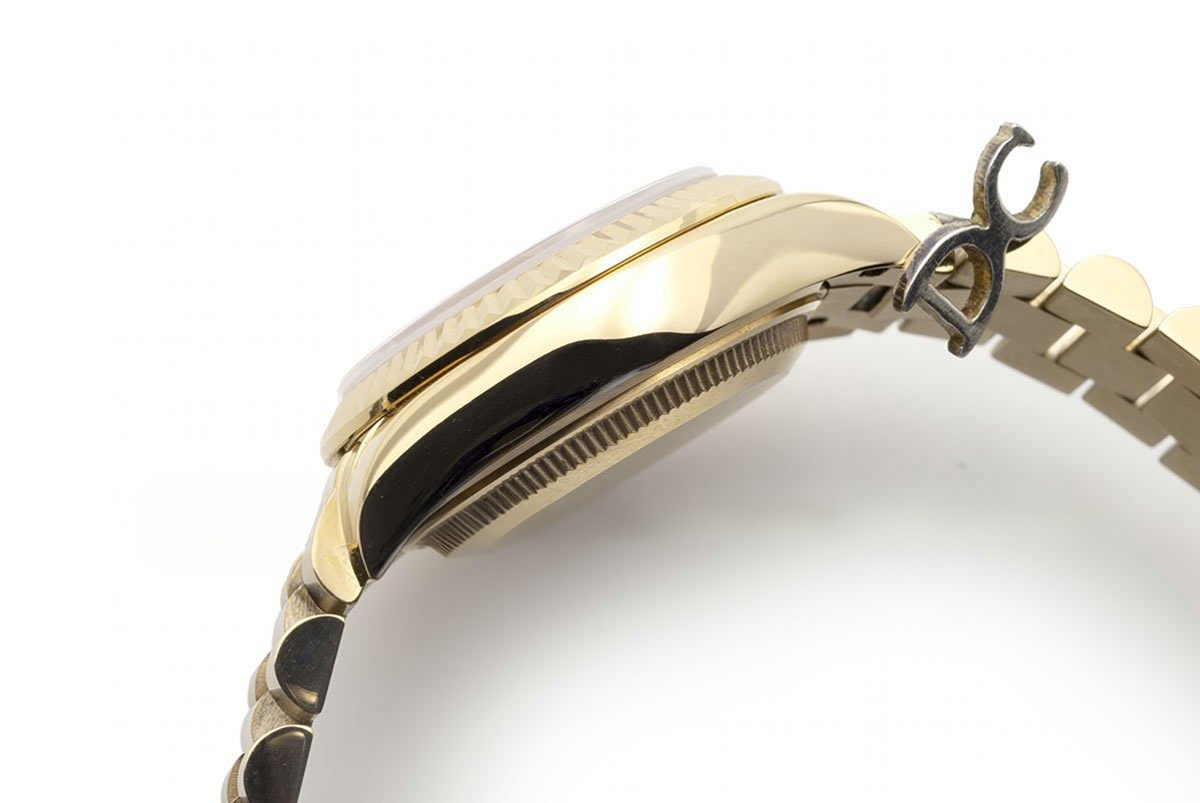 Rolex Ladies Datejust 279178 Champagne Dial with Roman Markers in Gold-fasswatch