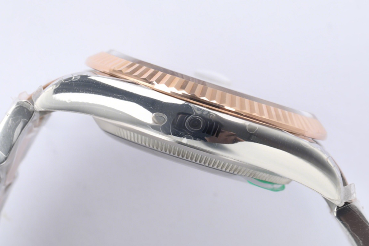 Rolex Datejust 36 126231 Silver Dial in Steel/Everose Gold-fasswatch