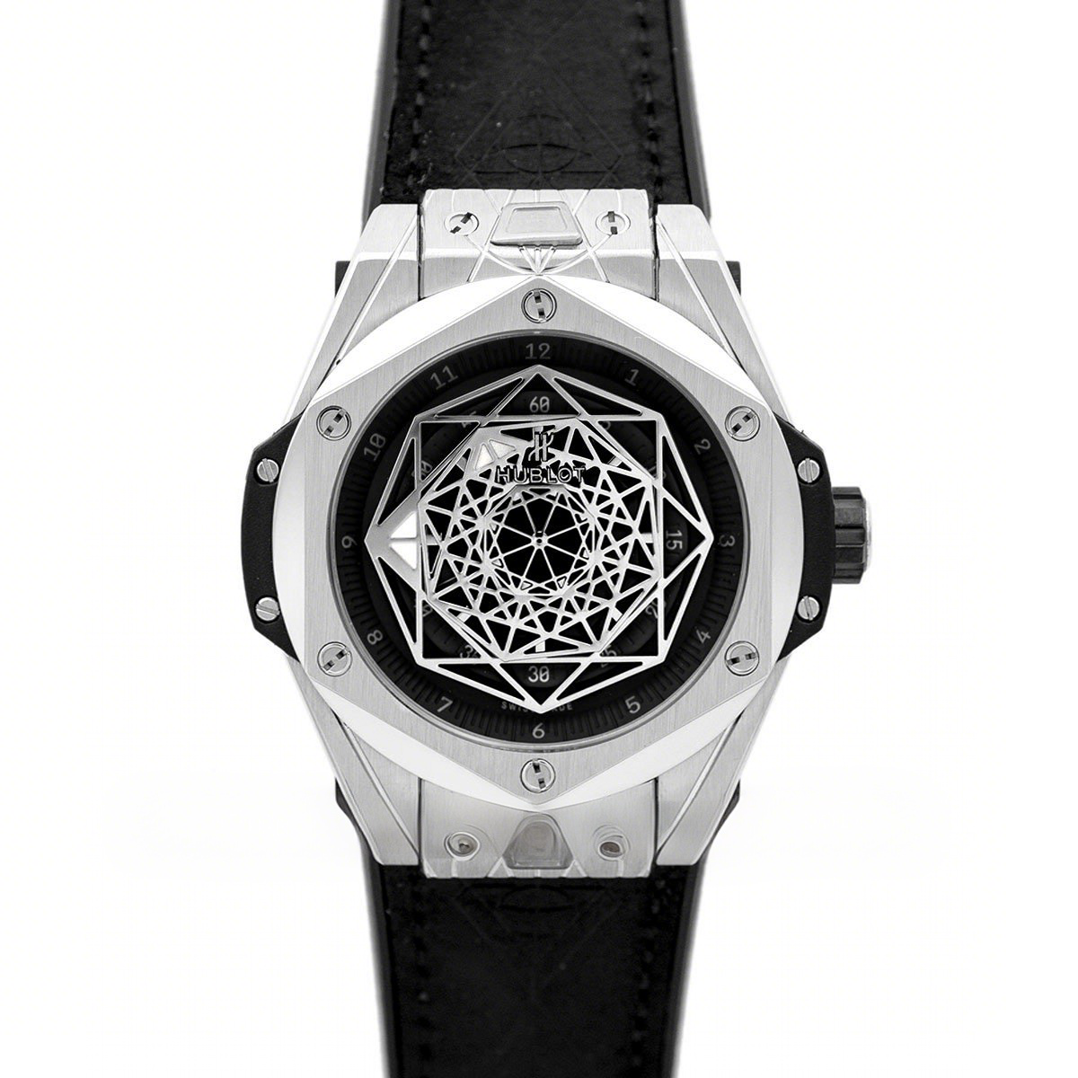 Hublot Big Bang Unico Sang Bleu in Steel-fasswatch